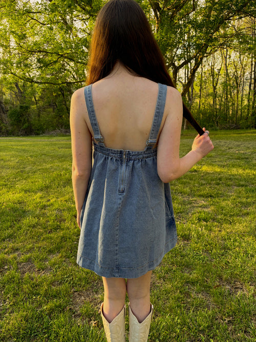 Blue Jean Baby Dress
