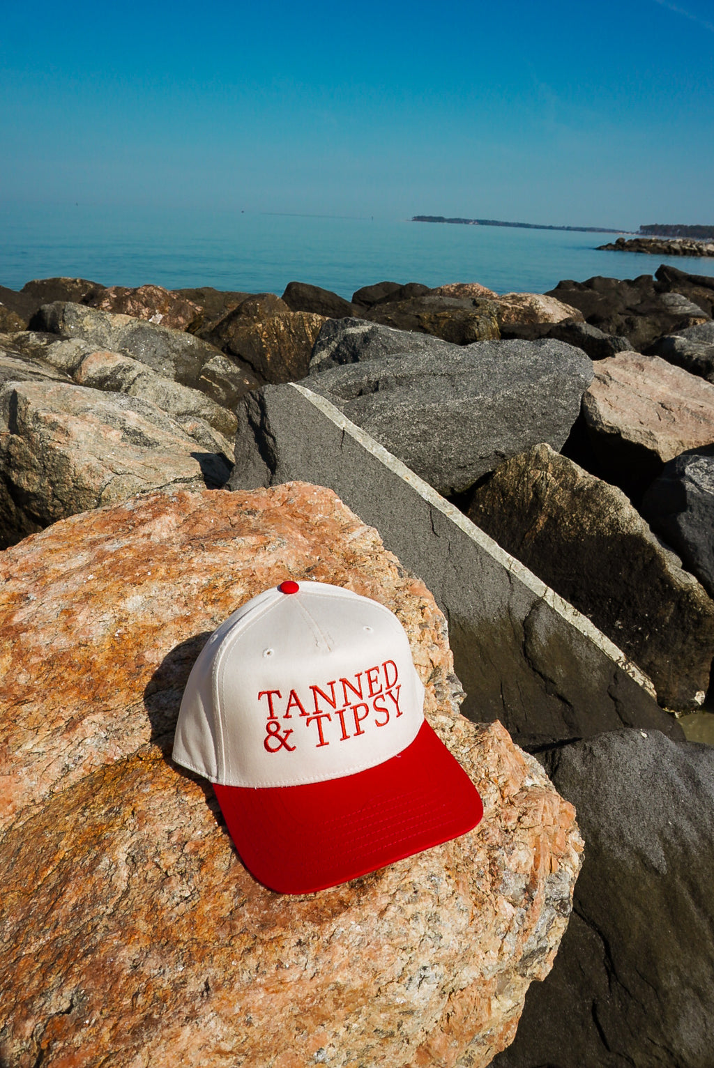 Red Tanned & Tipsy Hat
