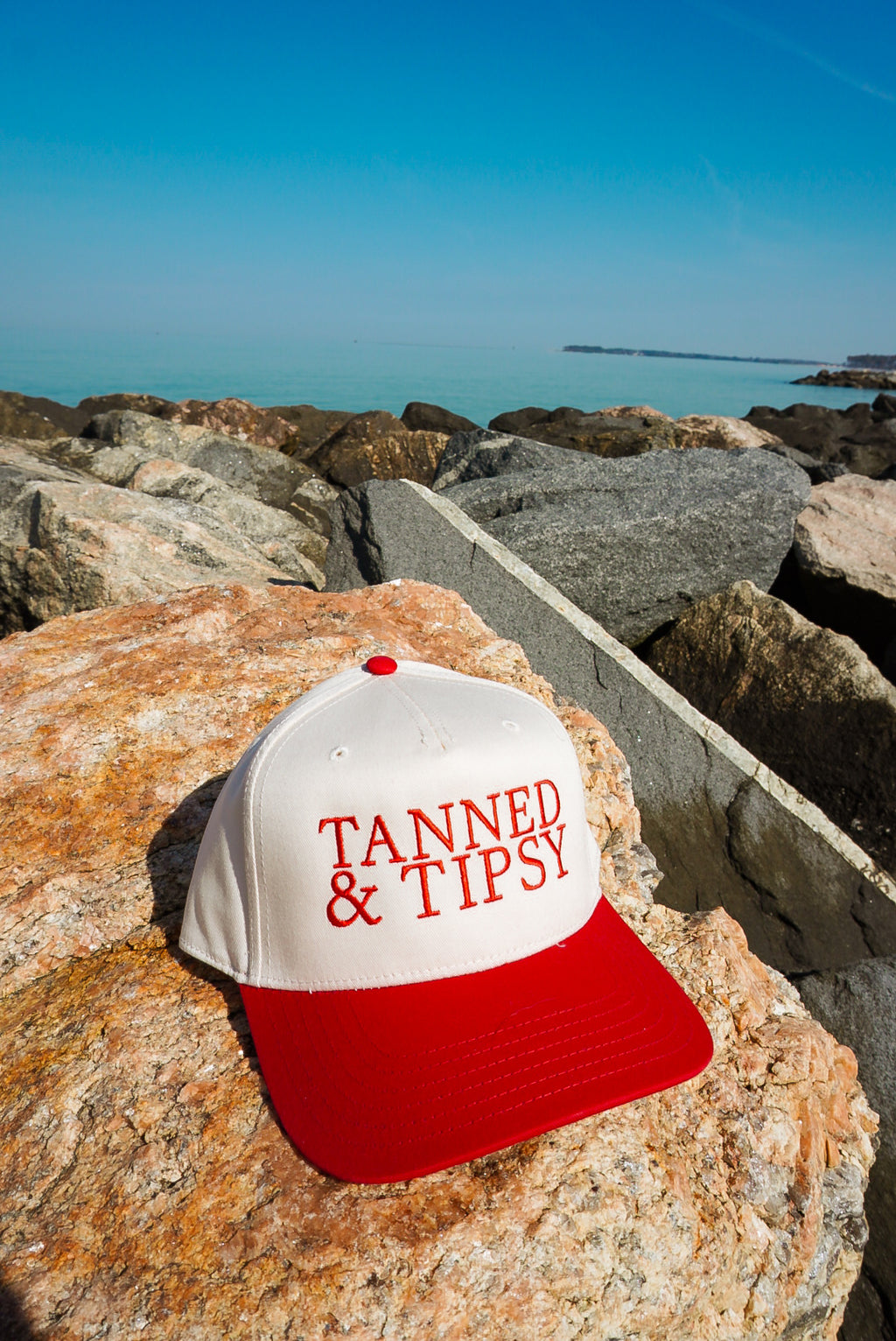 Red Tanned & Tipsy Hat