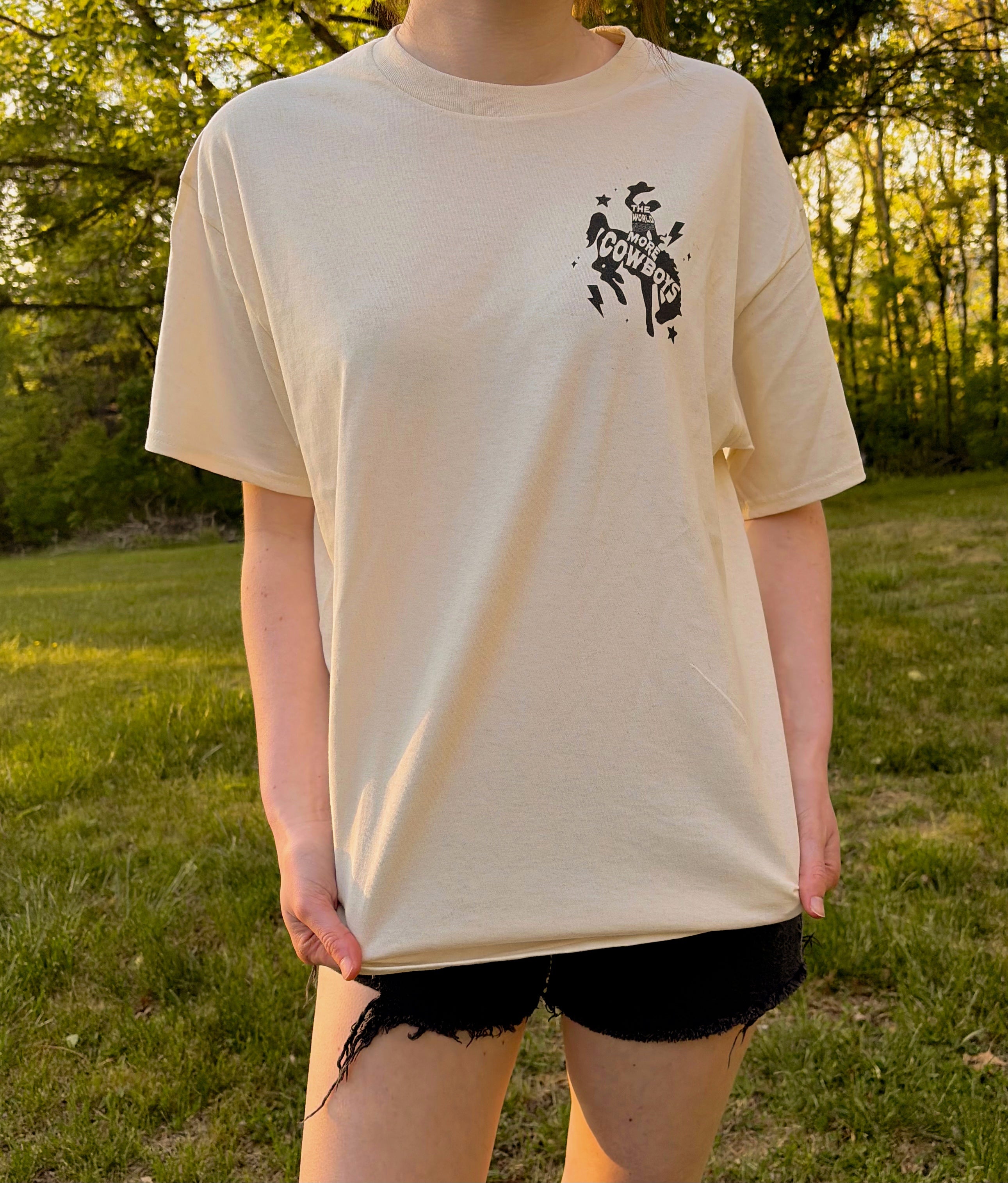 More Cowboys Tee