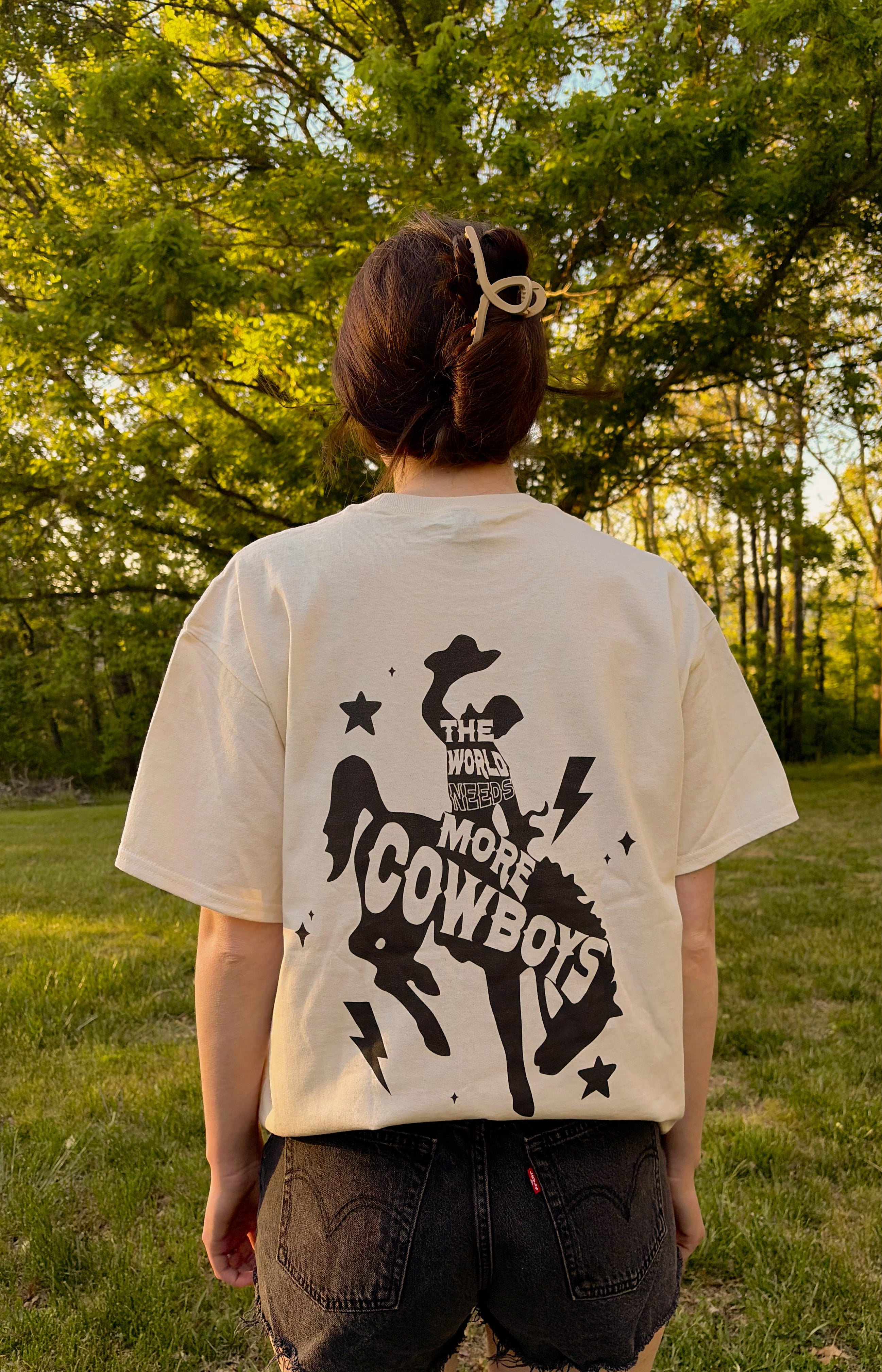 More Cowboys Tee