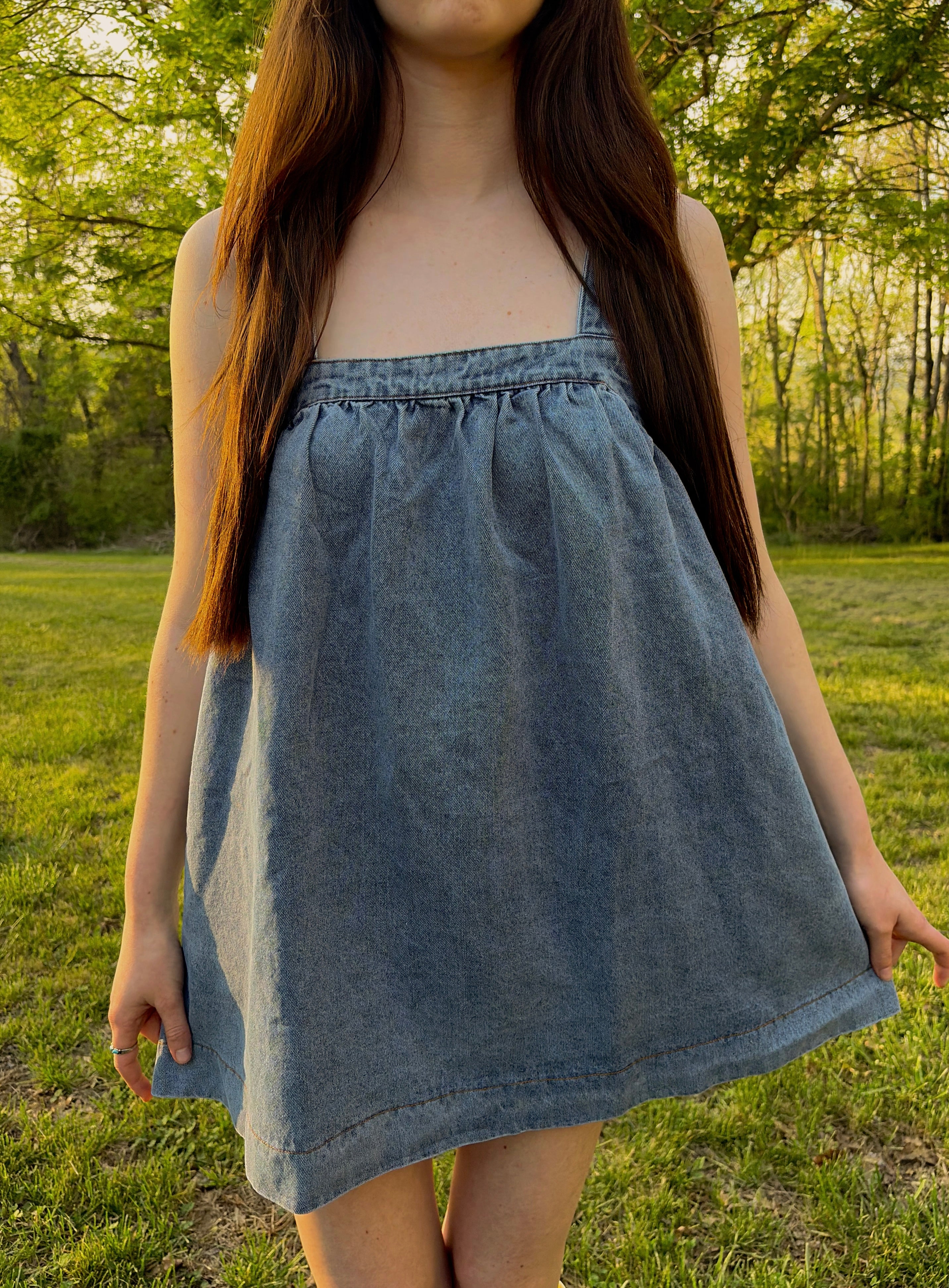 Blue Jean Baby Dress
