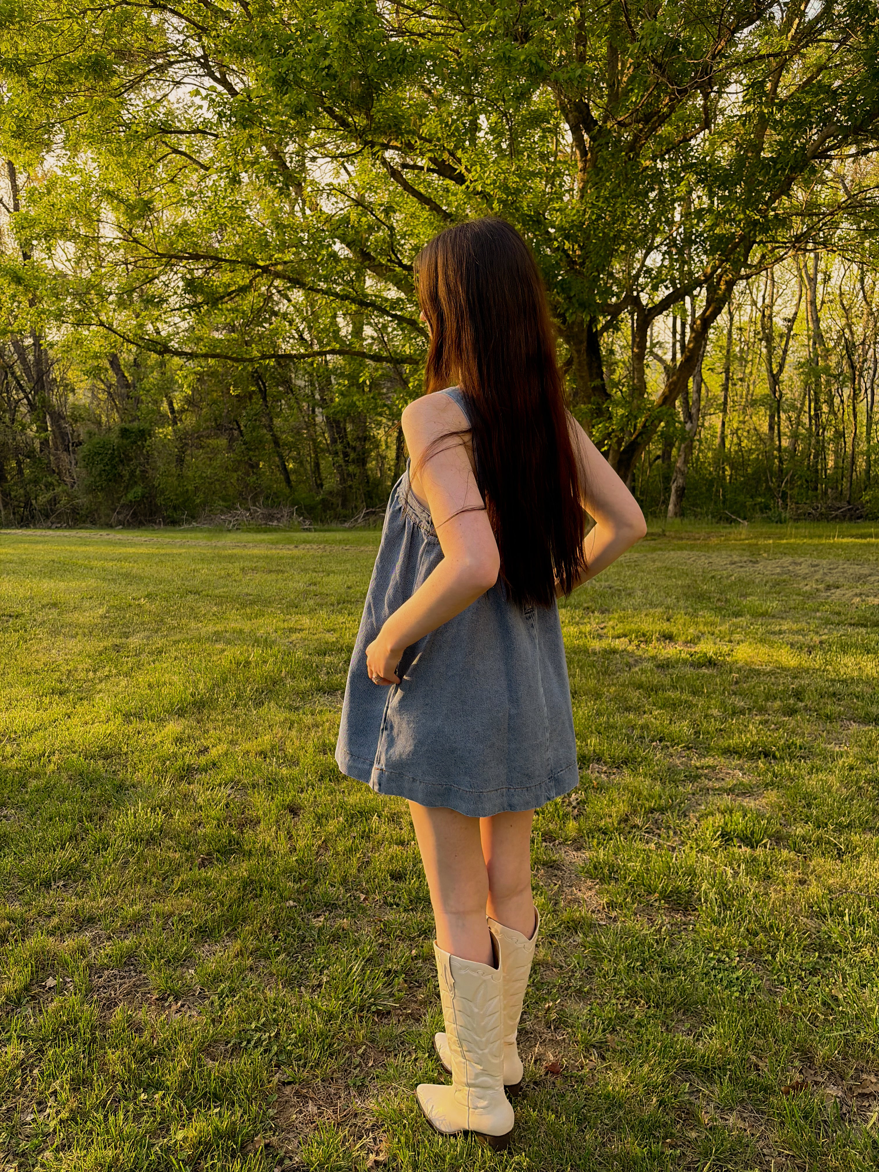 Blue Jean Baby Dress